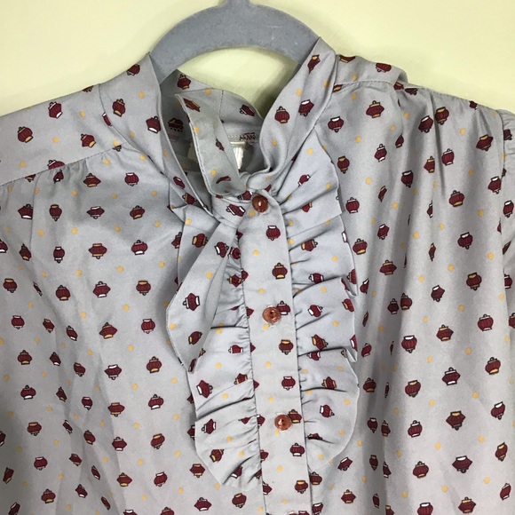Blvd Row  of California Vintage blouse Sz. 12 - Picture 5 of 8